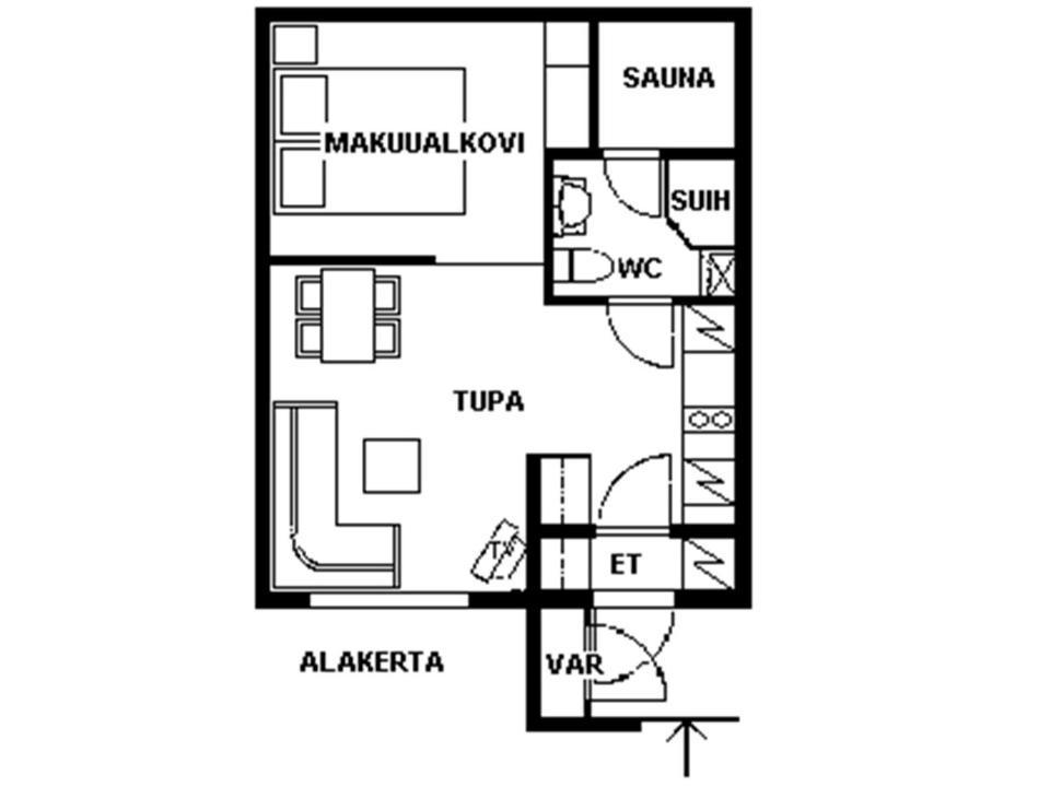 Apartmán Roehkoestar 108 Äkäslompolo Exteriér fotografie